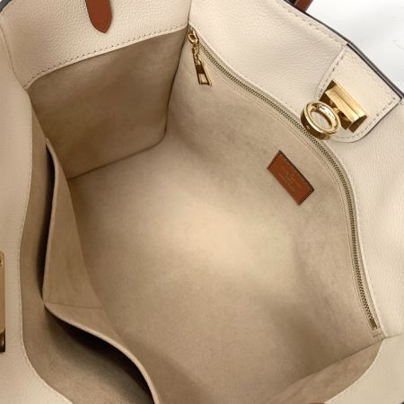  LOUIS VUITTON ルイヴィトン オンマイサイドMM  レディース 2WAYバッグ ハンドバッグ ショルダーバッグ M53825 アイボリー×ベージュ