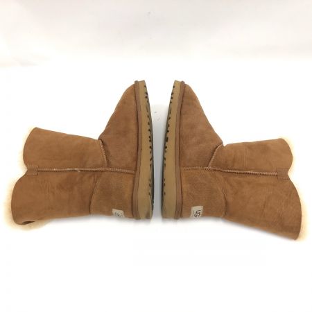 UGG アグ レディース ムートンブーツ BAILEY BUTTON 25cm 5803 ブラウン