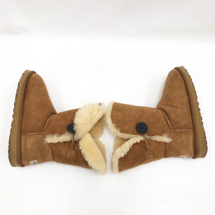 UGG アグ レディース ムートンブーツ BAILEY BUTTON 25cm 5803 CHESTNUT｜中古｜なんでもリサイクルビッグバン