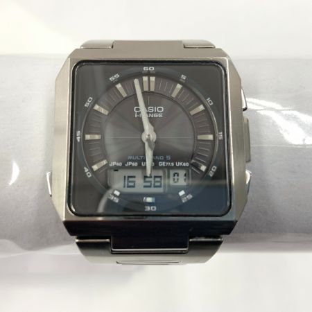  CASIO カシオ  i-RANGE 電波ソーラー 腕時計 IRW-M20T シルバー