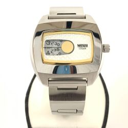 〇〇 CITIZEN シチズン インディペンデント 腕時計 6038-L16258 シルバー Bランク