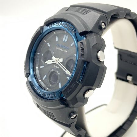  CASIO カシオ G-SHOCK アナデジ 電波ソーラー  腕時計 5230 ブラック