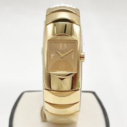 〇〇 Christian Dior クリスチャンディオール ディオリフィック クォーツ 腕時計 D102-150 ゴールド Cランク