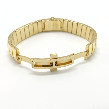  Christian Dior クリスチャンディオール ディオリフィック クォーツ 腕時計 D102-150 ゴールド