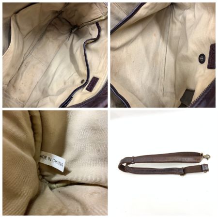  Dakota ダコタ 2WAY ショルダーバッグ トートバッグ ブラウン