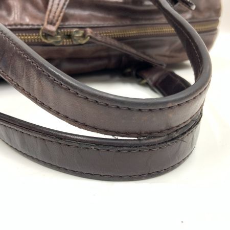  Dakota ダコタ 2WAY ショルダーバッグ トートバッグ ブラウン