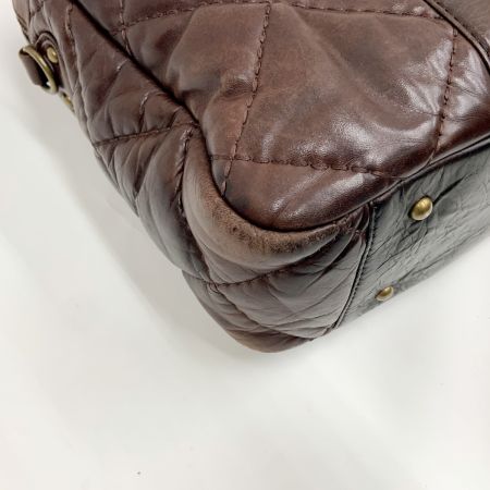  Dakota ダコタ 2WAY ショルダーバッグ トートバッグ ブラウン