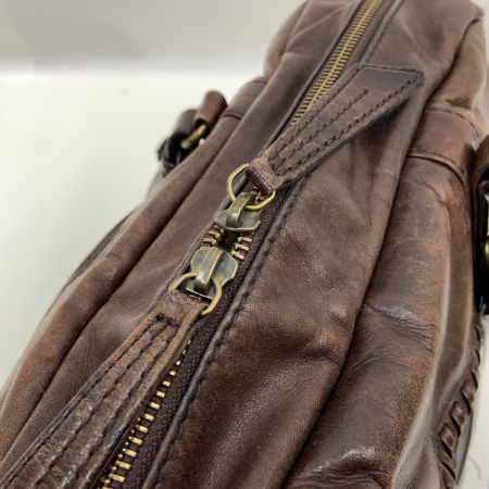  Dakota ダコタ 2WAY ショルダーバッグ トートバッグ ブラウン