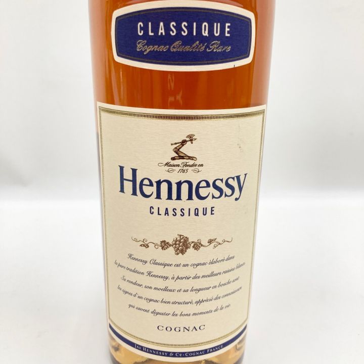 Hennessy ヘネシー Classique 40度 ヘネシー クラシック 700ml 未開栓