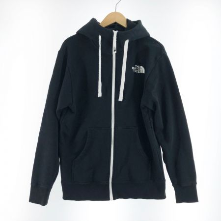  THE NORTH FACE ザノースフェイス メンズ パーカー リアビューフルジップフーディ サイズM NT12340 ブラック×ホワイト