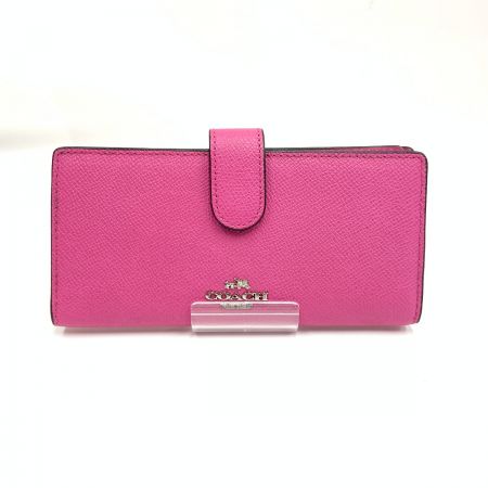  COACH コーチ 長財布 52326 ピンク