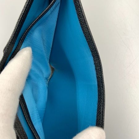  BVLGARI ブルガリ ブルガリ マン 二つ折り財布 30396 ブラック