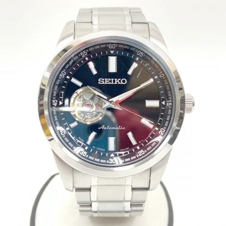  SEIKO セイコー プレサージュ メカニカル 自動巻き 腕時計 4R38A シルバー