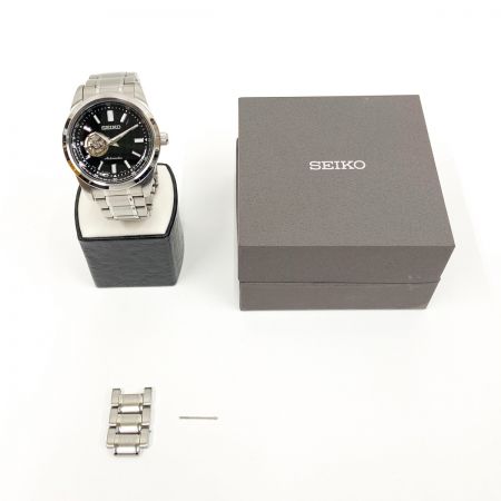  SEIKO セイコー プレサージュ メカニカル 自動巻き 腕時計 4R38A シルバー