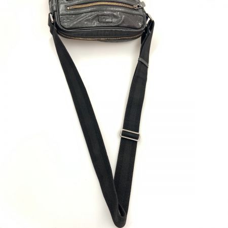  GUCCI グッチ GGインプリメ  ショルダーバッグ 斜め掛け 201448 520981 ブラック