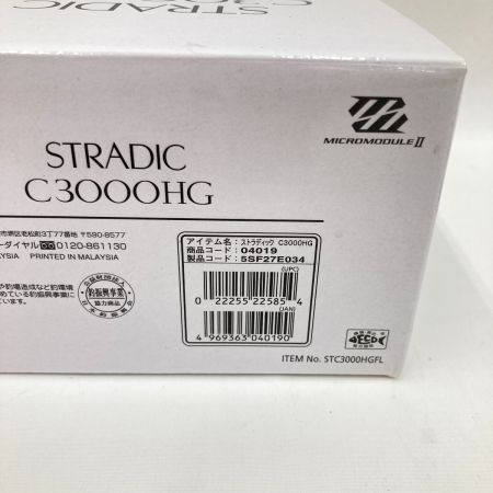  SHIMANO シマノ STRADIC 19ストラディック C3000HG-L 04019 ハンドルカスタム スピニングリール