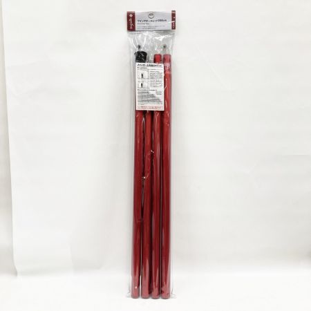  snowpeak スノーピーク ウイングポールレッド 280cm テント ポール TP-001RD 未使用品