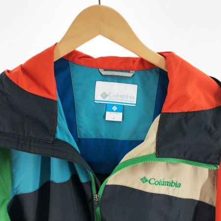  Columbia コロンビア メンズ ナイロンジャケット ボーズマンロック サイズM PM3938 グリーン×オレンジ