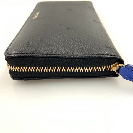  Paul Smith ポールスミス ポールスミス スミシーハート ラウンドファスナー 長財布 PWU804 ブラック