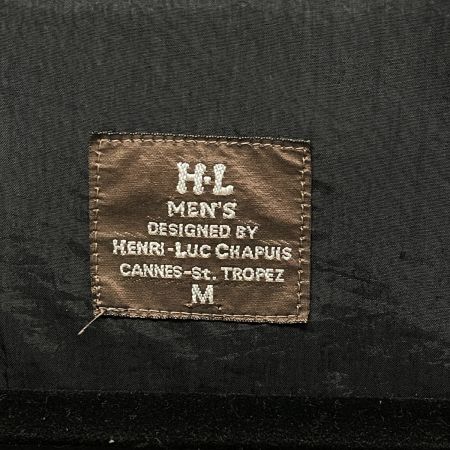  H.L アッシュ・エル メンズ ナイロンコート SIZE M ブラック