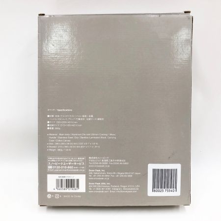  snowpeak スノーピーク ホットサンドクッカー トラメジーノ GR-009R 未使用品