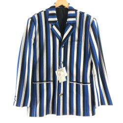 〇〇 BETTYSBLUE メンズ ジャケット ストライプ サイズFree 81411311 ブルー Aランク