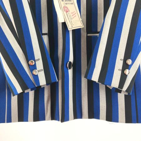  BETTYSBLUE メンズ ジャケット ストライプ サイズFree 81411311 ブルー