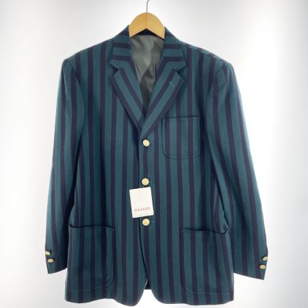  VERO MODA メンズ ジャケット ストライプ サイズL 12201 グリーン