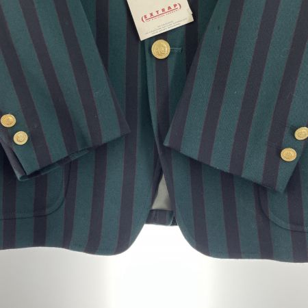  VERO MODA メンズ ジャケット ストライプ サイズL 12201 グリーン