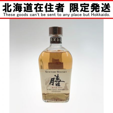 【北海道内限定発送】 SUNTORY サントリー サントリー 膳 二条大麦 100% 640ml 40% 未開栓