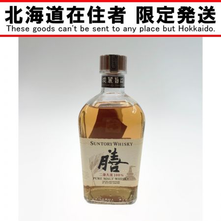 【北海道内限定発送】 SUNTORY サントリー サントリー 膳 二条大麦 100% 640ml 40% 未開栓