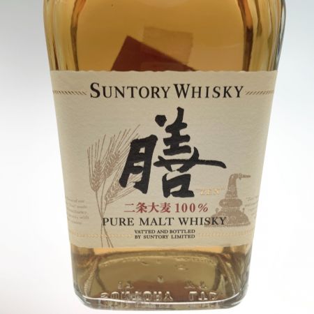 【北海道内限定発送】 SUNTORY サントリー サントリー 膳 二条大麦 100% 640ml 40% 未開栓