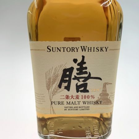 【北海道内限定発送】 SUNTORY サントリー サントリー 膳 二条大麦 100% 640ml 40% 未開栓