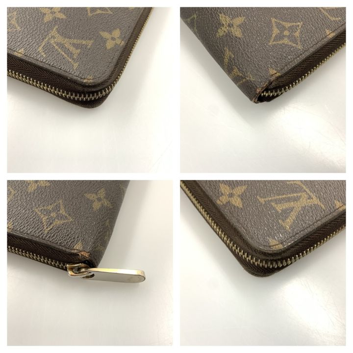 LOUIS VUITTON ルイヴィトン モノグラム ジッピーウォレット ラウンド 