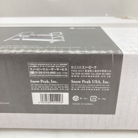  snowpeak スノーピーク 焚き火台 SR ST-021 キャンプ アウトドア 未開封品