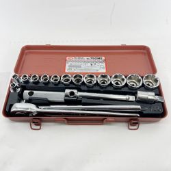 〇〇 TONE トネ ハンドツール ソケット TONE 750MS 6角ソケットレンチセット 750MS Bランク
