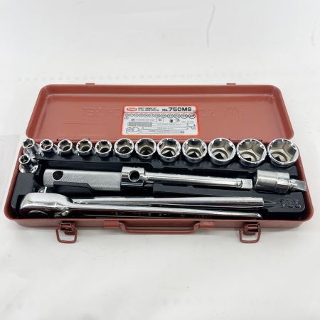  TONE トネ ハンドツール ソケット TONE 750MS 6角ソケットレンチセット 750MS