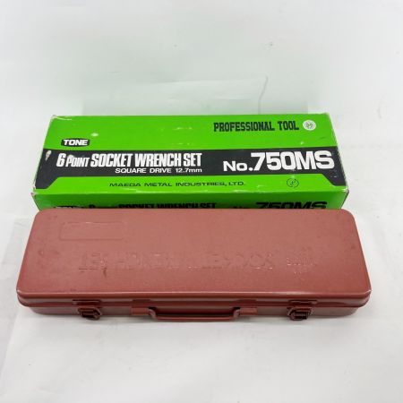  TONE トネ ハンドツール ソケット TONE 750MS 6角ソケットレンチセット 750MS