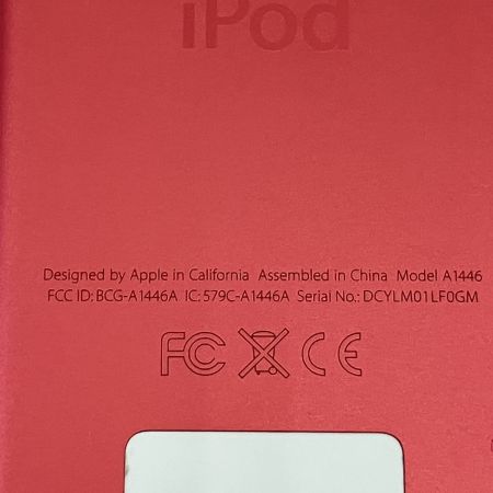  Apple アップル iPod nano 第7世代 16GB ピンク A1446
