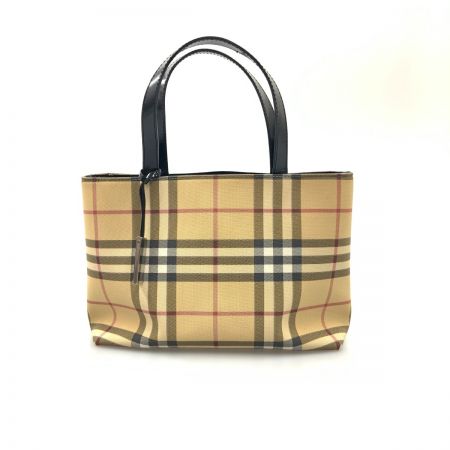  BURBERRY バーバリー ノバチェック ミニ トート バッグ ベージュ