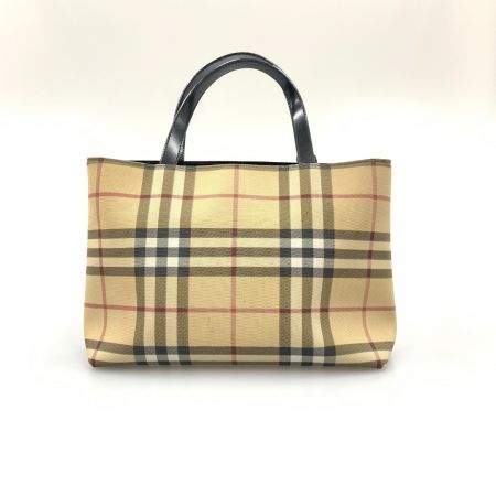  BURBERRY バーバリー ノバチェック ミニ トート バッグ ベージュ