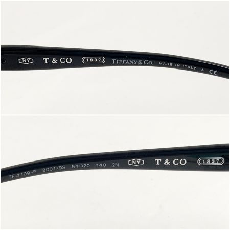  Tiffany & Co. ティファニー アイウェア グラデーションレンズ サングラス 8001/9S 54□20 140 2N TF4109-F ブラック x ブルー
