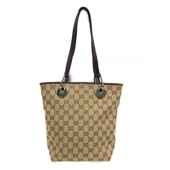 Gucci GGキャンパストートバッグ ベージュ