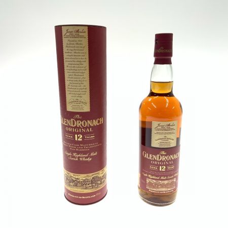   GLENDRONACH ORIGINAL グレンドロナック オリジナル 12年 43度 700ml ウィスキー  未開栓