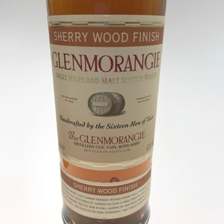  GLENMORANGE グレンモーレンジ GLENMORANGIE SHERRY WOOD FINISH 700ml 43度ウィスキー 未開栓