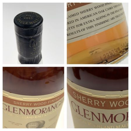 GLENMORANGE グレンモーレンジ GLENMORANGIE SHERRY WOOD FINISH 700ml 43度ウィスキー 未開栓