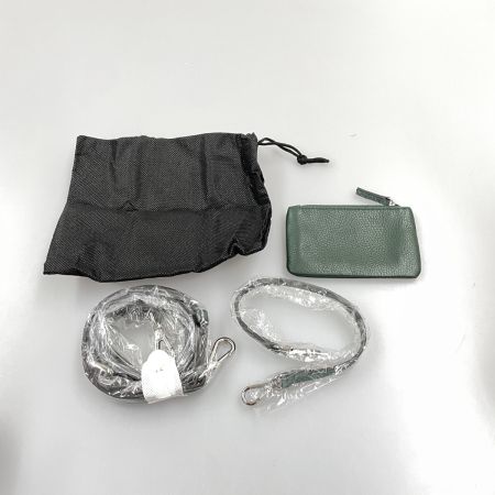   レディース 3WAY スマホポシェット パイソン本革  TK-20PS097 グリーン