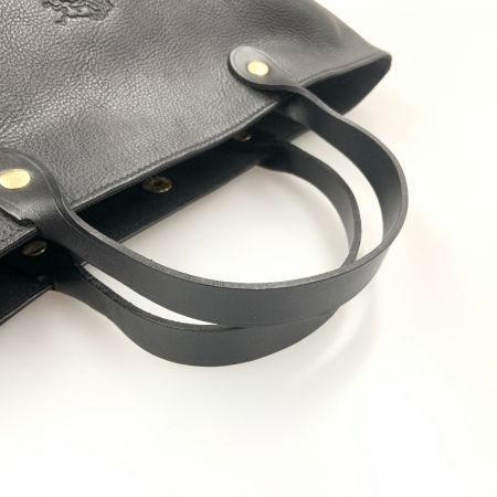  IL BISONTE イルビゾンテ トートバッグ ハンドバッグ ブラック