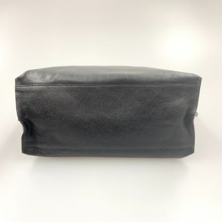  IL BISONTE イルビゾンテ トートバッグ ハンドバッグ ブラック