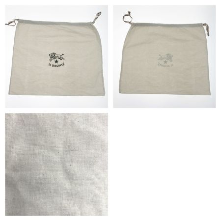  IL BISONTE イルビゾンテ  バケツ型 ショルダーバッグ ブラック